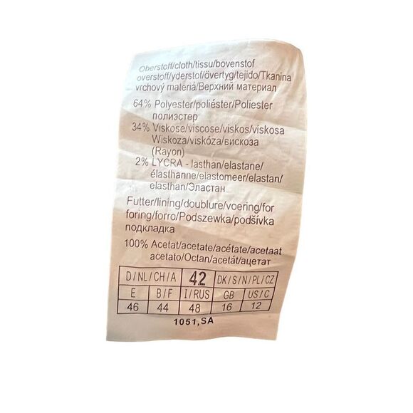 NWT! Bianca striped skirt. Size 12 - Picture 5 of 9